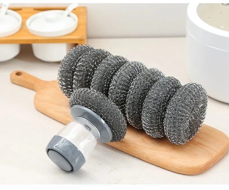 Automatically add liquid pot washing brushHOT SALE